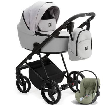 Adamex BLANC LUX wózek 3w1 + Cybex CLOUD T i-Size