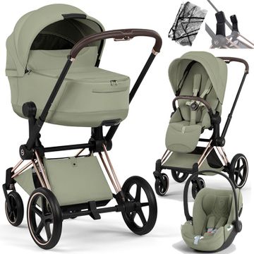 Cybex PRIAM 5.0 STYLE wózek 3w1 + fotelik Cybex CLOUD T i-Size