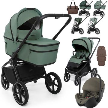 Muuvo FOLD wózek 3w1 + fotelik Britax BABY-SAFE PRO