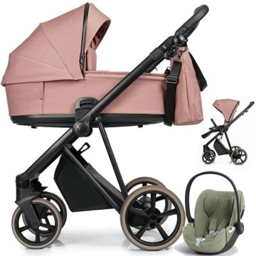 ROAN IVI 2.0 wózek 3w1 + fotelik Cybex CLOUD T i-Size