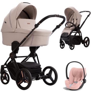 Bebetto MONTI wózek 3w1 + fotelik Cybex CLOUD T i-Size