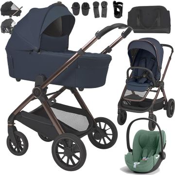 Espiro CODE wózek 3w1 + fotelik Cybex CLOUD T i-Size