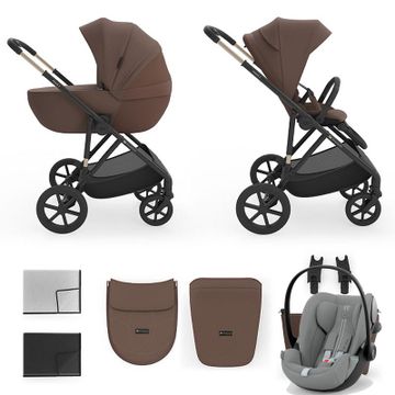 Kinderkraft PRIME 3 wózek 3w1 z fotelikiem Cybex CLOUD G3 i-Size
