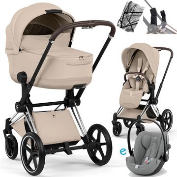 Cybex e-PRIAM 5.0 STYLE wózek 3w1 + fotelik Cybex CLOUD G3 i-Size