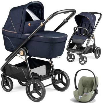 PEG PEREGO VELOCE TC BELVEDERE wózek 3w1 + fotelik Cybex CLOUD T i-Size
