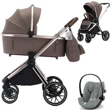 Adamex SPARK wózek 3w1 + fotelik Cybex CLOUD G3 i-Size