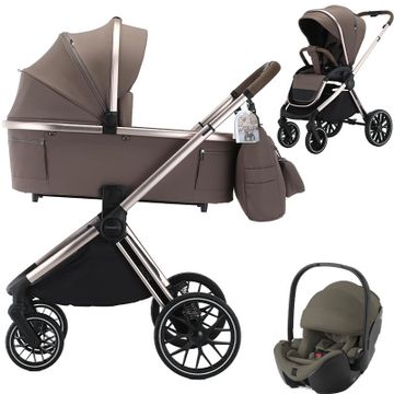 Adamex SPARK wózek 3w1 + fotelik Britax BABY-SAFE PRO