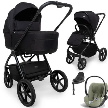 Muuvo ONE wózek 4w1 + fotelik Cybex CLOUD T + baza T