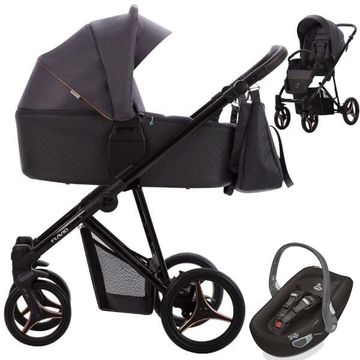 BEBETTO FLAVIO wózek 3w1 z fotelikiem SWANDOO ALBERT LITE
