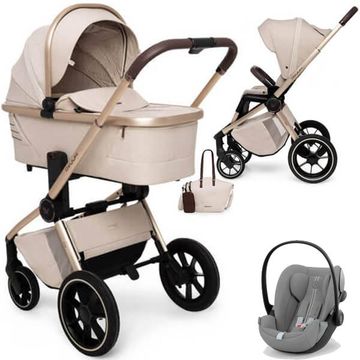 Muuvo QUICK BOHO wózek 3w1 z fotelikiem Cybex CLOUD G i-Size
