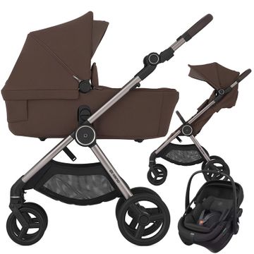Anex IQ PREMIUM wózek 3w1 + fotelik Maxi Cosi CORAL SLIDE PRO