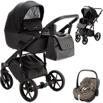 Adamex NOLA Standard wózek 3w1 z fotelikiem Maxi Cosi PEBBLE 360 PRO 2