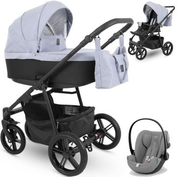 CAMARELO PICCO wózek 3w1 z fotelikiem Cybex CLOUD G i-Size