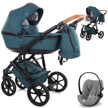 JUNAMA SPACE wózek 3w1 z fotelikiem Cybex CLOUD G i-Size