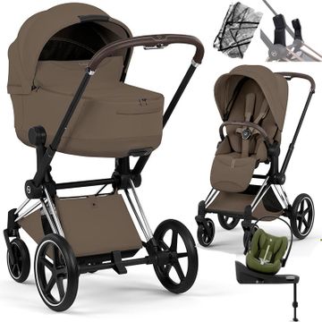 Cybex PRIAM 5.0 STYLE wózek 4w1 + fotelik CLOUD G3 i-Size + Baza G3