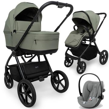 Muuvo ONE wózek 3w1 + fotelik Cybex CLOUD G3 i-Size