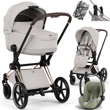 Cybex PRIAM 5.0 STYLE wózek 3w1 + fotelik Cybex CLOUD T i-Size
