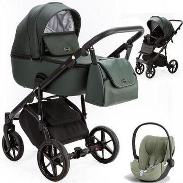 Adamex NOLA Standard wózek 3w1 z fotelikiem Cybex CLOUD T i-Size