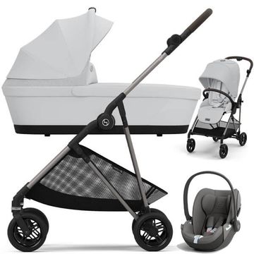 CYBEX MELIO wózek 3w1 z fotelikiem CLOUD T i-Size