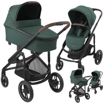 MAXI COSI PLAZA PLUS wózek 3w1 z fotelikiem Maxi Cosi Coral 360