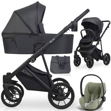 Riko VELAR wózek 3w1 z fotelikiem Cybex CLOUD T i-Size