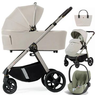 Dada Prams FLUX wózek 3w1 + fotelik Cybex CLOUD T 
