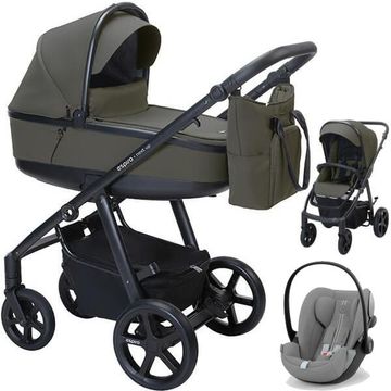 ESPIRO NEXT UP BLACK wózek 3w1 | fotelik Cybex CLOUD G i-Size