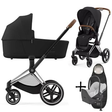 Cybex PRIAM 4.0 wózek 4w1 + fotelik Cybex CLOUD T i-SIze + baza T