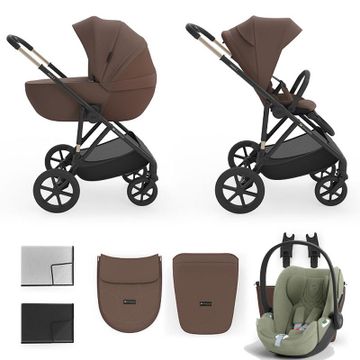 Kinderkraft PRIME 3 wózek 3w1 z fotelikiem Cybex CLOUD T i-Size