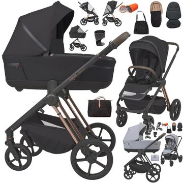Espiro MILOO 2.0 wózek 3w1 + fotelik Maxi Cosi PEBBLE 360 PRO 2