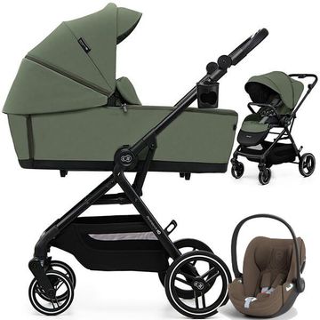 Kinderkraft YOXI wózek 3w1 z fotelikiem Cybex CLOUD T PLUS i-Size