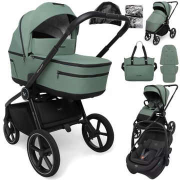 Muuvo FIVE wózek 3w1 + fotelik Maxi Cosi CORAL Slide PRO