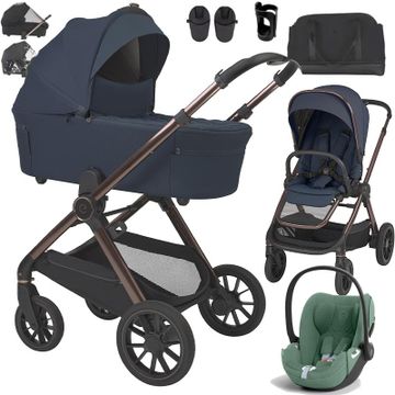 Espiro CODE wózek 3w1 + fotelik Cybex CLOUD T i-Size