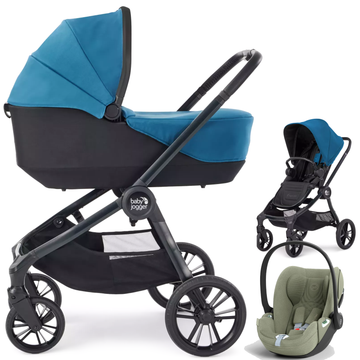 BABY JOGGER CITY SIGHTS wózek 3w1 + Cybex Cloud T i-Size