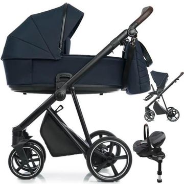 Roan IVI 2.0 wózek 4w1 + Maxi Cosi PEBBLE 360 PRO 2 + baza 