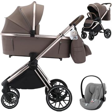 Adamex SPARK wózek 3w1 + fotelik Cybex CLOUD G i-Size