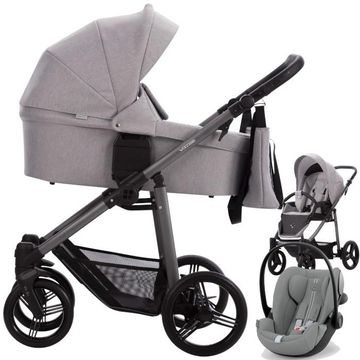 BEBETTO VULCANO wózek 3w1 z fotelikiem CYBEX CLOUD G3 i-Size