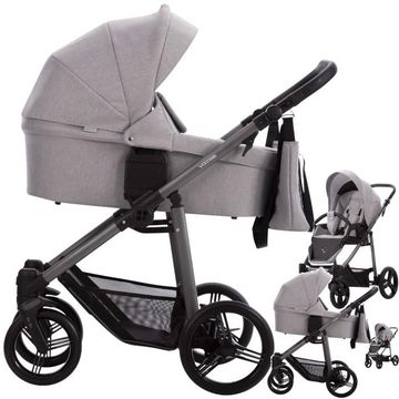 BEBETTO VULCANO wózek 3w1 z fotelikiem CYBEX CLOUD G i-Size