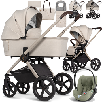 Venicci UPLINE 2 wózek 3w1 z fotelikiem Cybex CLOUD T i-Size