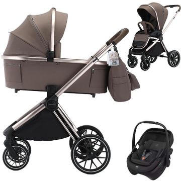 Adamex SPARK wózek 3w1 + fotelik Maxi Cosi CORAL SLIDE PRO