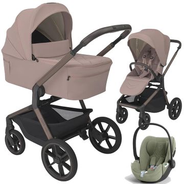 Espiro NOBLE wózek 3w1 + fotelik Cybex CLOUD T i-Size