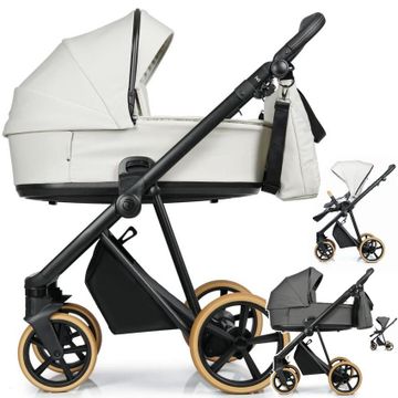 Roan IVI 2.0 wózek 4w1 + Cybex CLOUD T i-Size + baza