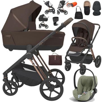 Espiro MILOO 2.0 wózek 3w1 z fotelikiem Cybex CLOUD T i-Size