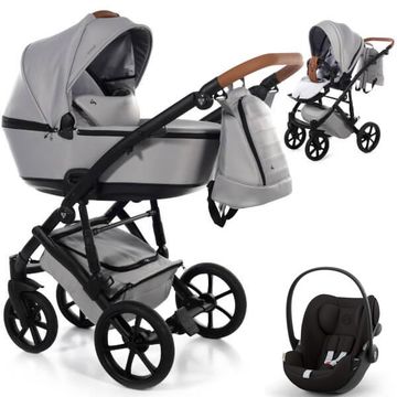 JUNAMA SPACE wózek 3w1 z fotelikiem Cybex CLOUD G i-Size