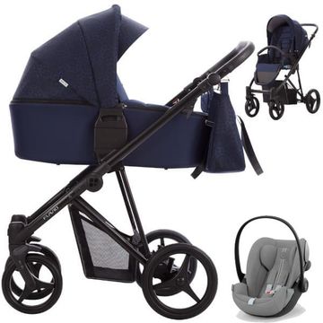 BEBETTO FLAVIO wózek 3w1 z fotelikiem CYBEX CLOUD G i-Size