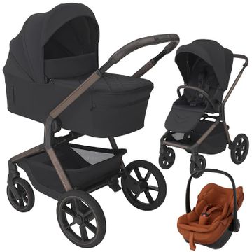 Espiro NOBLE wózek 3w1 + fotelik Maxi Cosi PEBBLE SLIDE PRO