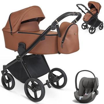 Ibebe GLOSS wózek 3w1 z fotelikiem Cybex CLOUD T i-Size