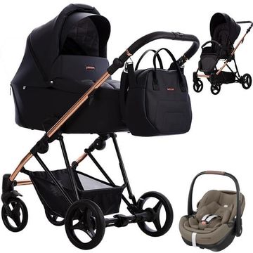 Bebetto YODDI PREMIUM CLASS wózek 3w1 + fotelik Maxi Cosi PEBBLE 360 PRO 2