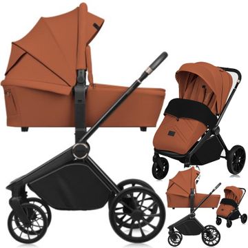 Lionelo MIKA PLUS wózek 3w1 + fotelik Maxi Cosi PEBBLE 360 PRO 2