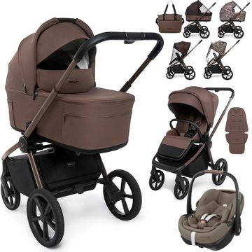 Muuvo FOLD wózek 3w1 + fotelik Maxi Cosi PEBBLE 360 PRO 2